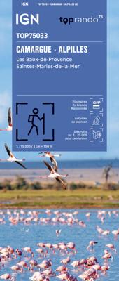 Wegenkaart - landkaart 75033 Camargue / Alpilles | IGN - Institut Géographique National