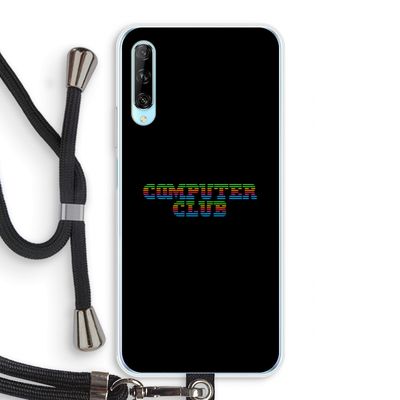 Retro: Huawei P Smart Pro Transparant Hoesje met koord