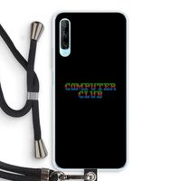 Retro: Huawei P Smart Pro Transparant Hoesje met koord