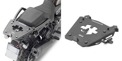 GIVI SRA Topkofferhouder aluminium, Motorspecifieke bagage, SRA8400