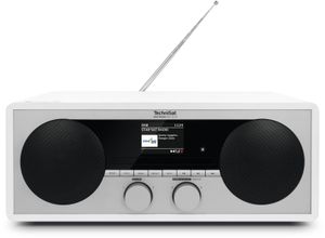 TechniSat DIGITRADIO 451 CD IR Internetradio Internet, DAB+, VHF (FM) AUX, Bluetooth, USB, WiFi, Internetradio Incl. afstandsbediening, Spotify Wit