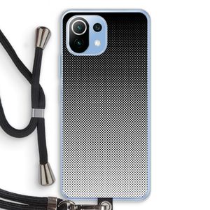 Musketon Halftone: Xiaomi Mi 11 Lite Transparant Hoesje met koord