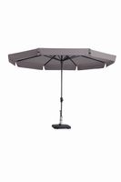 Madison Syros luxe parasol 350 cm rond Taupe