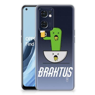 OPPO Reno 7 5G | Find X5 Lite Telefoonhoesje met Naam Braktus