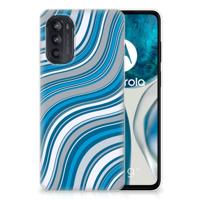 Motorola Moto G52/G82 | TPU bumper | Waves Blue