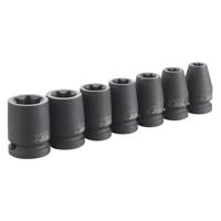 Expert by Facom Set Impactdoppen Torx® | 1/2" | 7 Stuks - E041605