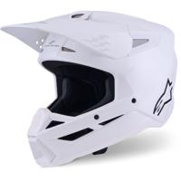 ALPINESTARS S-M3 Solid, Motorcross helm, Wit