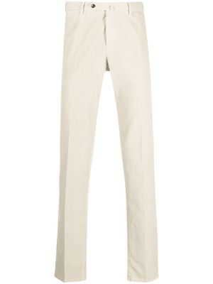 PT Torino pantalon chino à coupe droite - Tons neutres