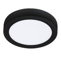 EGLO Fueva-Z Buitengebruik muur-/plafondverlichting LED 16,5 W Zwart, Wit E - thumbnail