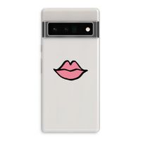 Kusje: Google Pixel 6 Pro Transparant Hoesje
