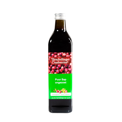 Terschellinger Cranberries Cranberrysap Eko Ongezoet 750ml