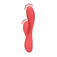 Loveline by Shots Glad Ultra Zachte Silicone Rabbit Vibrator - Astro Dust - thumbnail