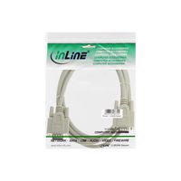 Kabel InLine S VGA 15HD M-M 2 meter beige en grijs - thumbnail