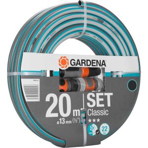 GARDENA Classic slang 13 mm (1/2"), met accessoires slang 18008-20, 20 m