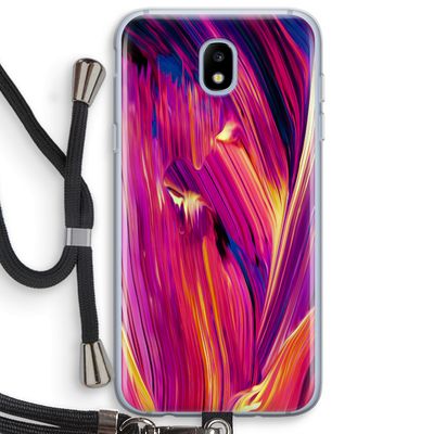 Phoenix: Samsung Galaxy J5 (2017) Transparant Hoesje met koord
