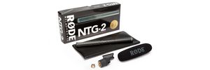 RØDE NTG-2 microfoon Zwart Microfoon voor digitale camcorders