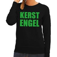 Foute kersttrui Kerst Engel zwart voor dames Foute kersttrui Kerst Engel zwart voor dames