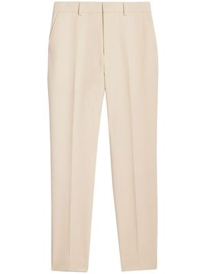 AMI Paris pantalon de tailleur à taille haute - Tons neutres