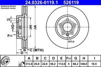 Powerdisc Remschijf 24032601191