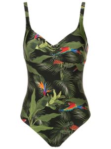 Lygia & Nanny maillot de bain Rosa à col v profond - Vert