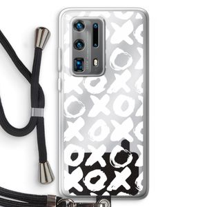 XOXO: Huawei P40 Pro Plus Transparant Hoesje met koord