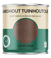 Hardhout Tuinhoutolie 0.75 liter Licht grijs