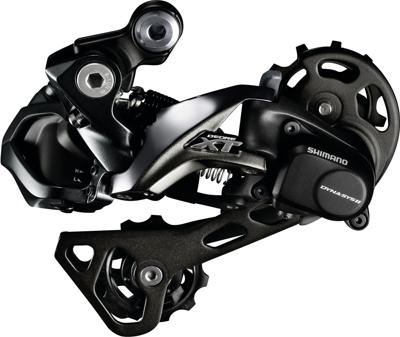 SHIMANO achterderailleur "deore xt di2 rd-m8050". shim.rear derail.xt di2 rdm8050 11sp med.bl.