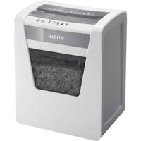 Leitz IQ Office P5 Papierversnipperaar 10 vellen Cross cut 2 x 15 mm P-5 23 l Ook geschikt voor Nietjes, Paperclips