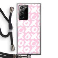 XOXO: Samsung Galaxy Note 20 Ultra / Note 20 Ultra 5G Transparant Hoesje met koord