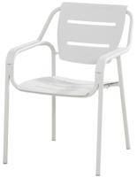 4SO Eco stapelstoel aluminium Seashell