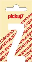 Plakletter Nobel Sticker witte letter Z - Pickup
