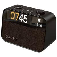 Pure Moment Wekkerradio Sfeerverlichting Koffiezwart