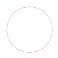 Vaessen Creative • metalen ring ø25cm 3mm lichtroze