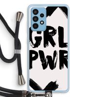 Girl Power #2: Samsung Galaxy A52 Transparant Hoesje met koord
