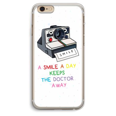 Smile: iPhone 6 Plus / 6S Plus Transparant Hoesje