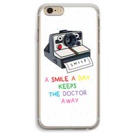 Smile: iPhone 6 Plus / 6S Plus Transparant Hoesje