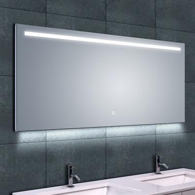 Wiesbaden Ambi One LED Badkamerspiegel - Dimbaar met Spiegelverwarming 140x60 cm