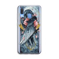 Golden Raven: Samsung Galaxy A40 Transparant Hoesje