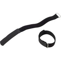 Adam Hall VR4040BLK Klittenband kabelbinder Met riem Haak- en lusdeel (l x b) 400 mm x 38 mm Zwart 1 stuk(s) - thumbnail