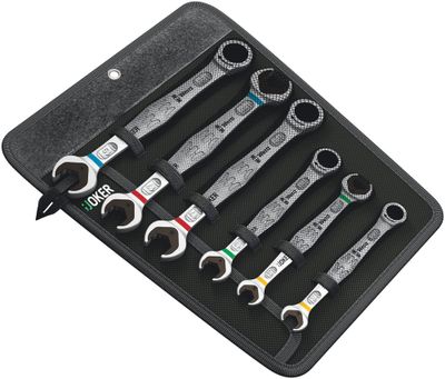 Wera Joker steek-ringratel-/ dubbele steeksleutel-set , 6 -delig - 1 stuk(s) - 05020022001
