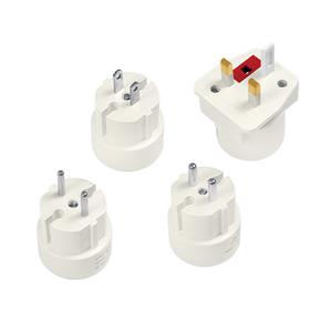 LogiLink PA0186 netstekker adapter Wit