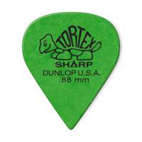 Dunlop Tortex Sharp Plectrum 0.88mm - Per Stuk