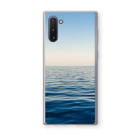 Water horizon: Samsung Galaxy Note 10 Transparant Hoesje