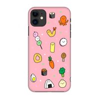 Happy bento friends: Volledig geprint iPhone 11 Hoesje