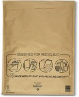 Mail Lite luchtkussenenveloppen, goud, K/7, 350 x 470 mm, doos van 100 stuks