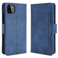 Cardholder Series Samsung Galaxy A22 5G, Galaxy F42 5G Wallet Case - Blauw - thumbnail