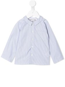 Bonpoint chemise à rayures verticales - Gris