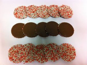 Geboorte Flikken Roze /- 65 Stuks 1 Kilo