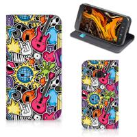 Samsung Galaxy Xcover 4s Hippe | Standcase | Punk Rock