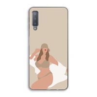 One of a kind: Samsung Galaxy A7 (2018) Transparant Hoesje